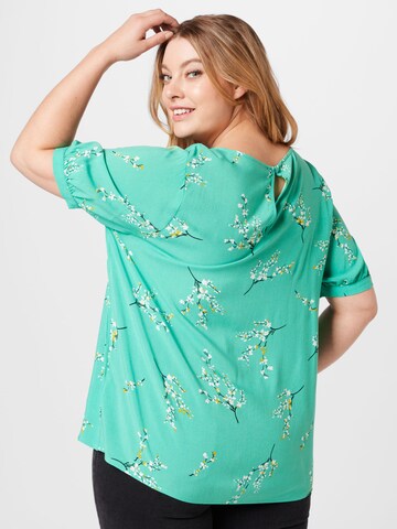 ONLY Carmakoma Blouse 'MEGAN' in Green