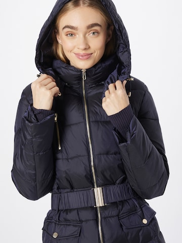 NAF NAF Winter Coat 'BUKIARA' in Blue