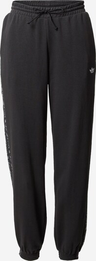 ADIDAS ORIGINALS Pantalon 'Abstract Animal Print' en gris chiné / noir / blanc, Vue avec produit