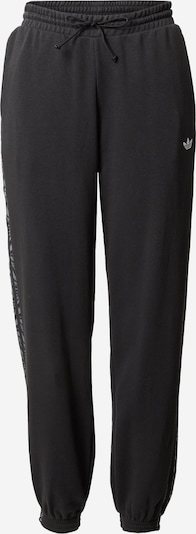 ADIDAS ORIGINALS Pantalon 'Abstract Animal Print' en gris chiné / noir / blanc, Vue avec produit