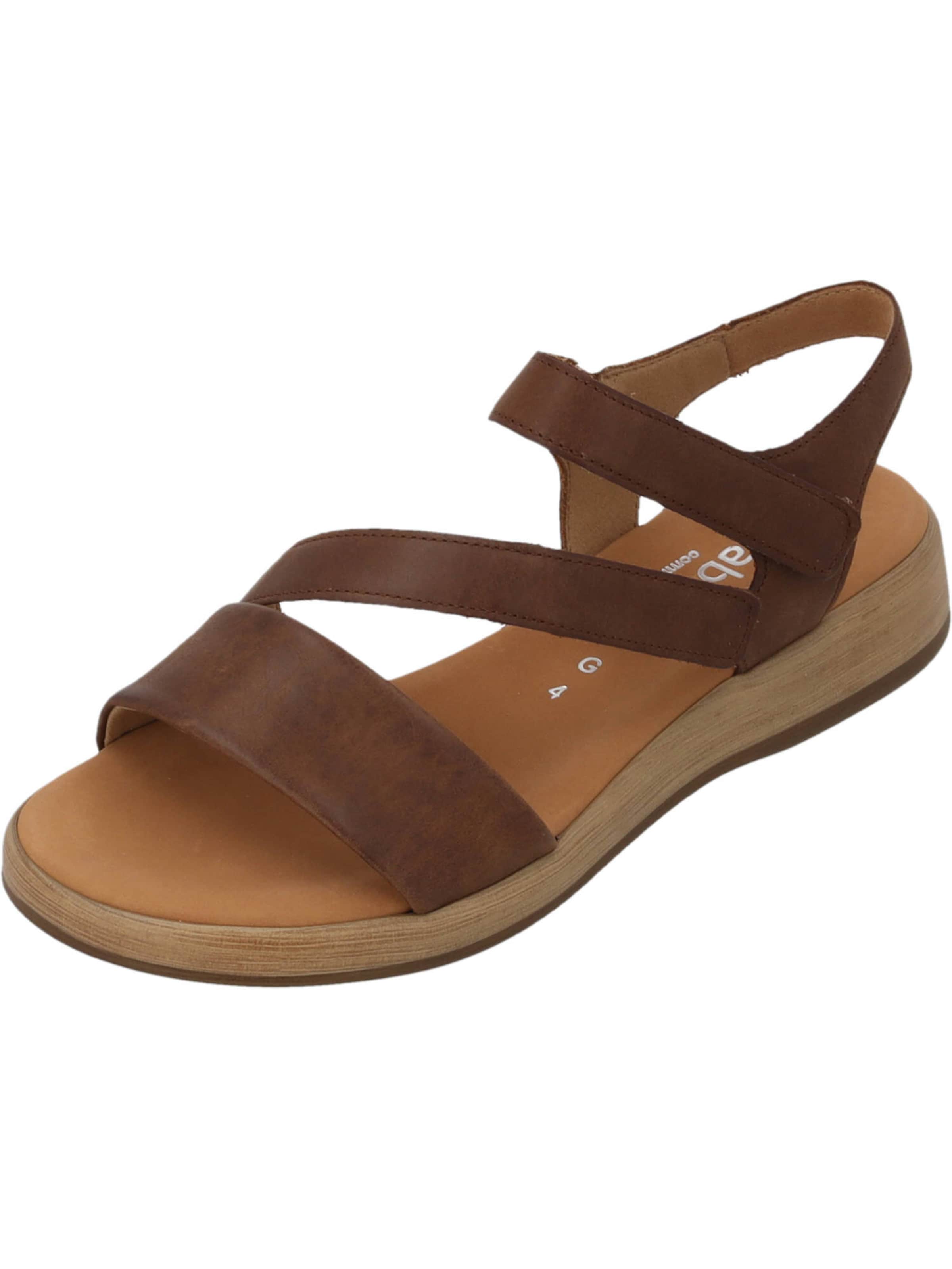GABOR Strap sandal 'Comfort 62.733' in Brown: front