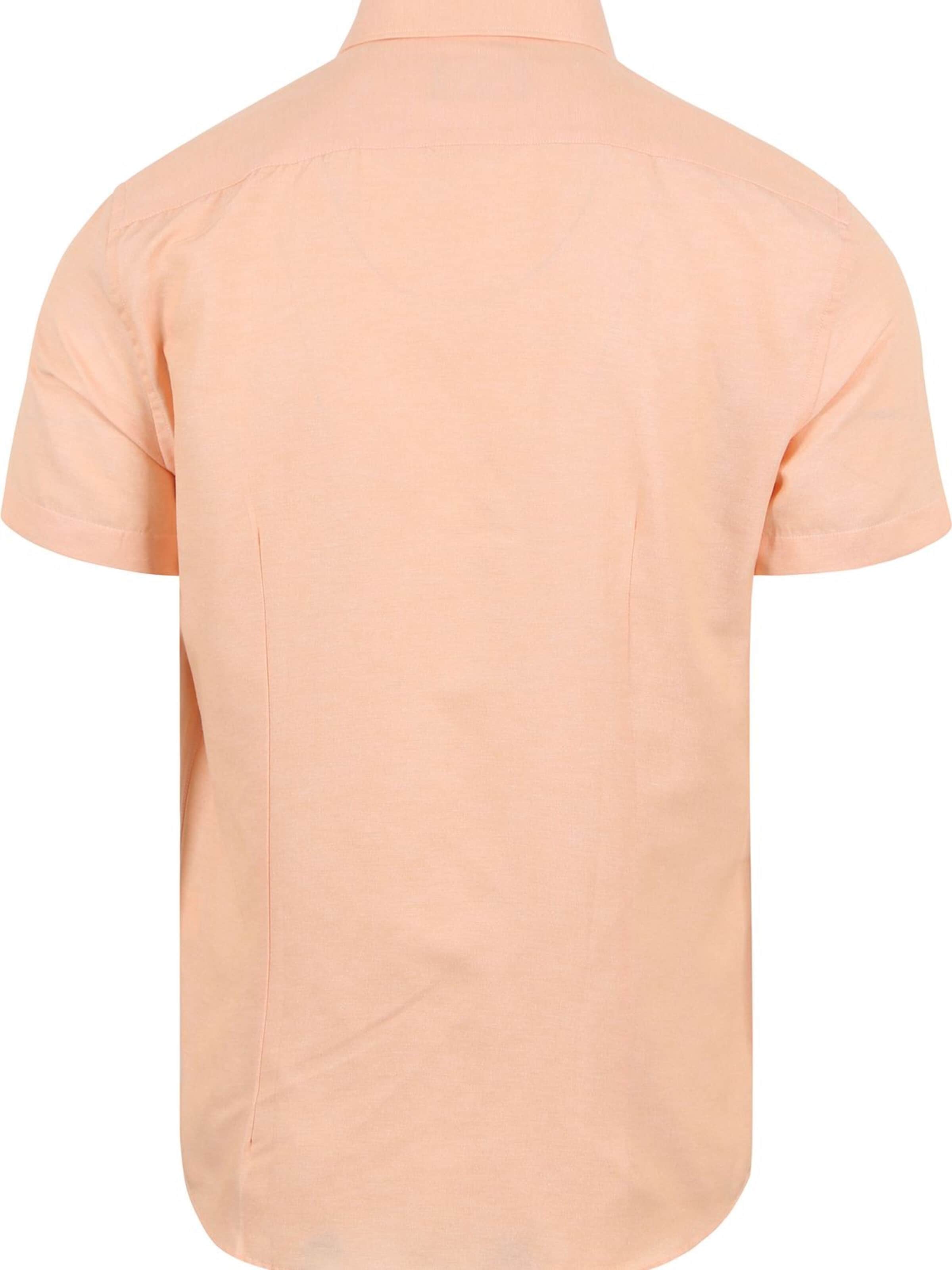 Suitable Regular fit Button Up Shirt in Orange
