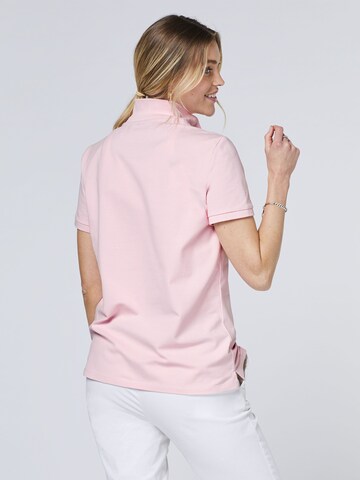 Polo Sylt Polo ' mit langer Knopfleiste ' in Pink