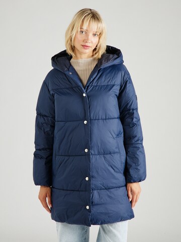 BOSS Wintermantel 'Polly' in Blauw: voorkant