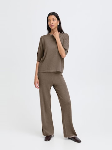 Pull-over ' BYMMMORLA TSHIRT ' b.young en marron