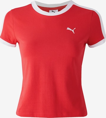 PUMA Футболка 'T7' в Красный: спереди