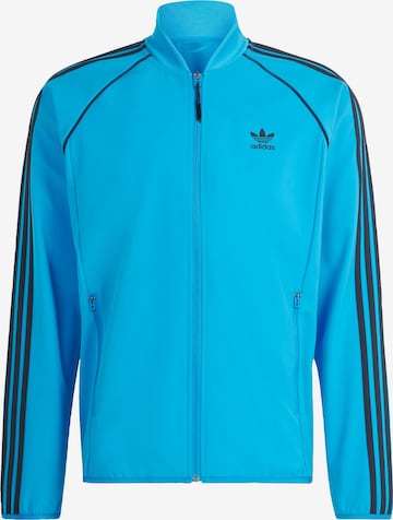 ADIDAS ORIGINALS Sweatjakke 'SST' i blå: forside