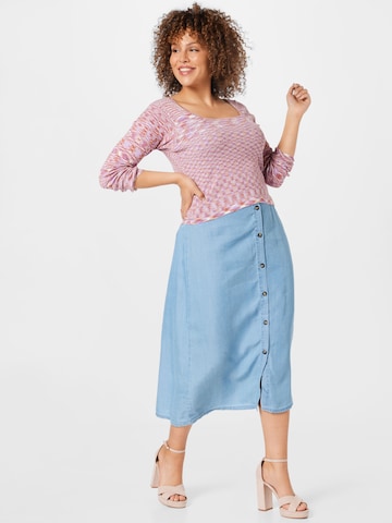 ABOUT YOU Curvy Rok 'Maira' in Blauw