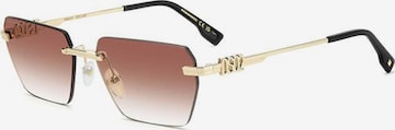 Occhiali da sole di DSQUARED2 in oro: frontale