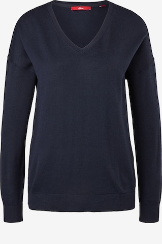 s.Oliver Sweater in Blue: front