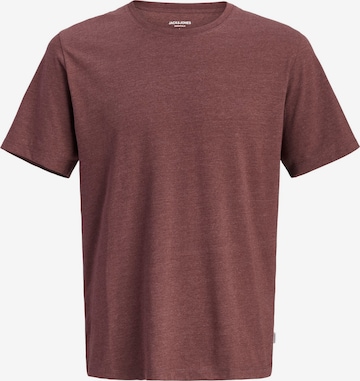 T-Shirt JACK & JONES en marron : devant