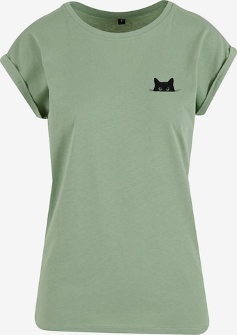 Urban Classics Shirt in Grün: Vorderseite