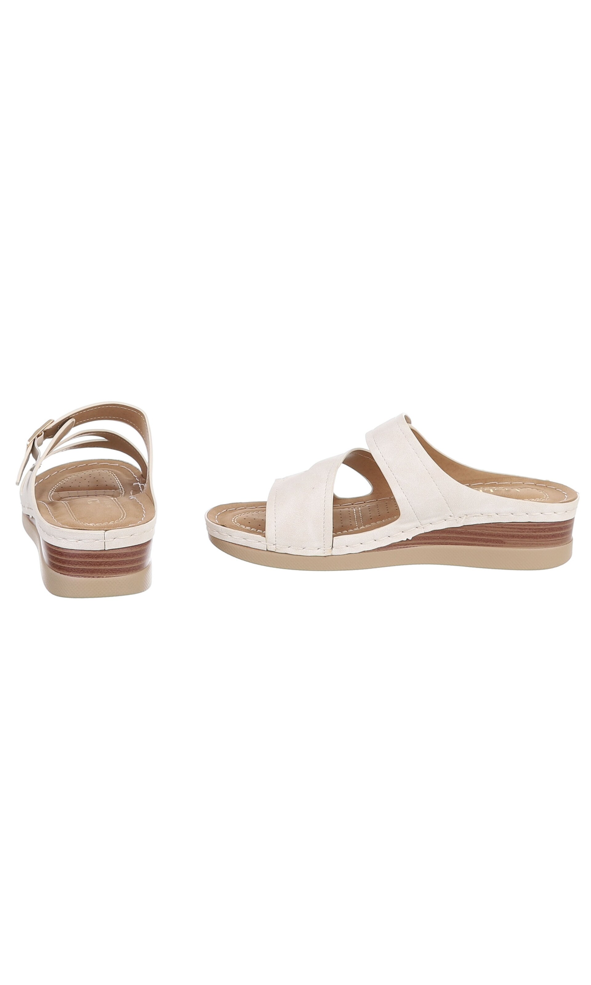 Ital-Design Mules in Beige
