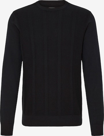 Pull-over ' BHBaron ' BLEND en noir : devant