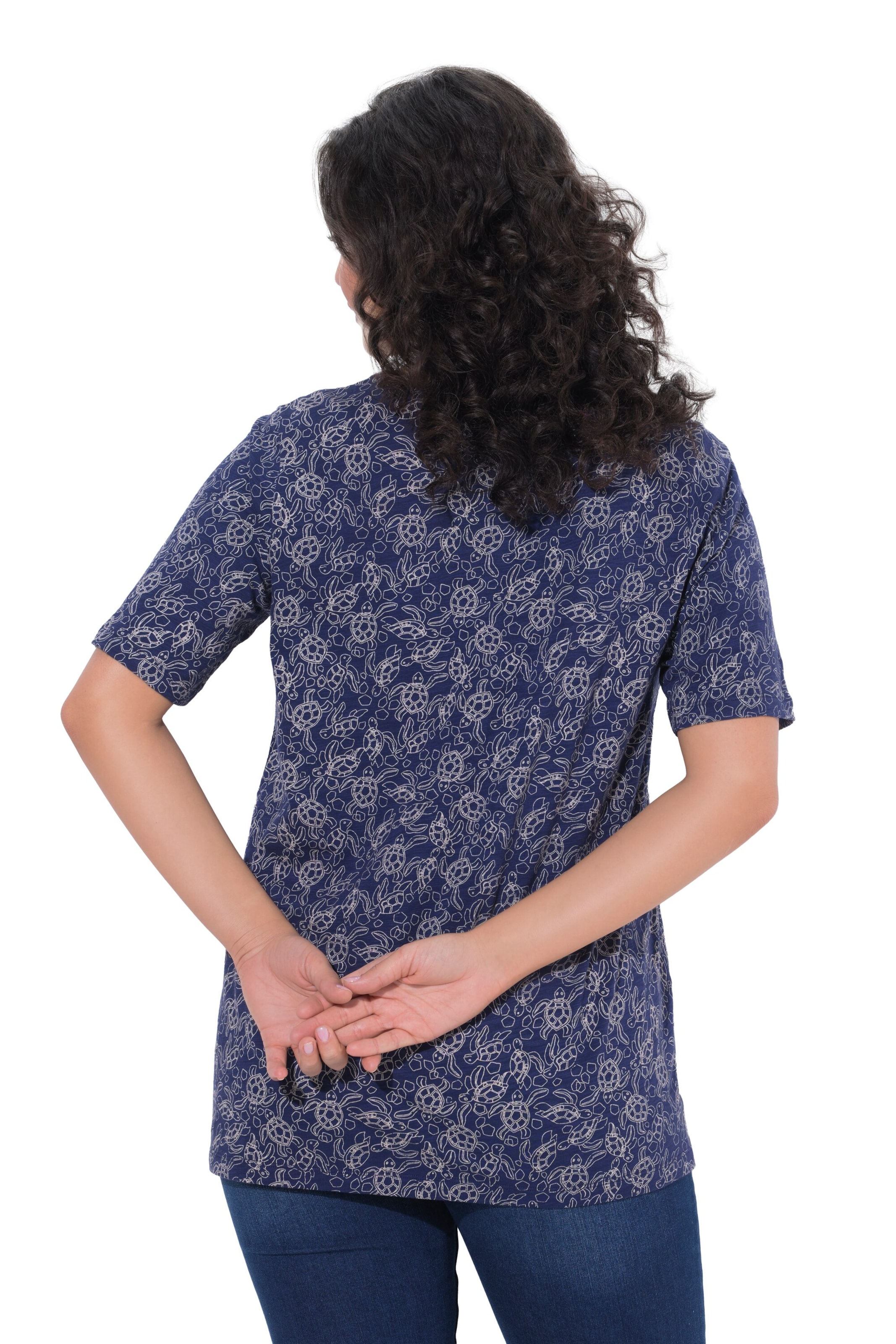 Ulla Popken Shirt in Blue