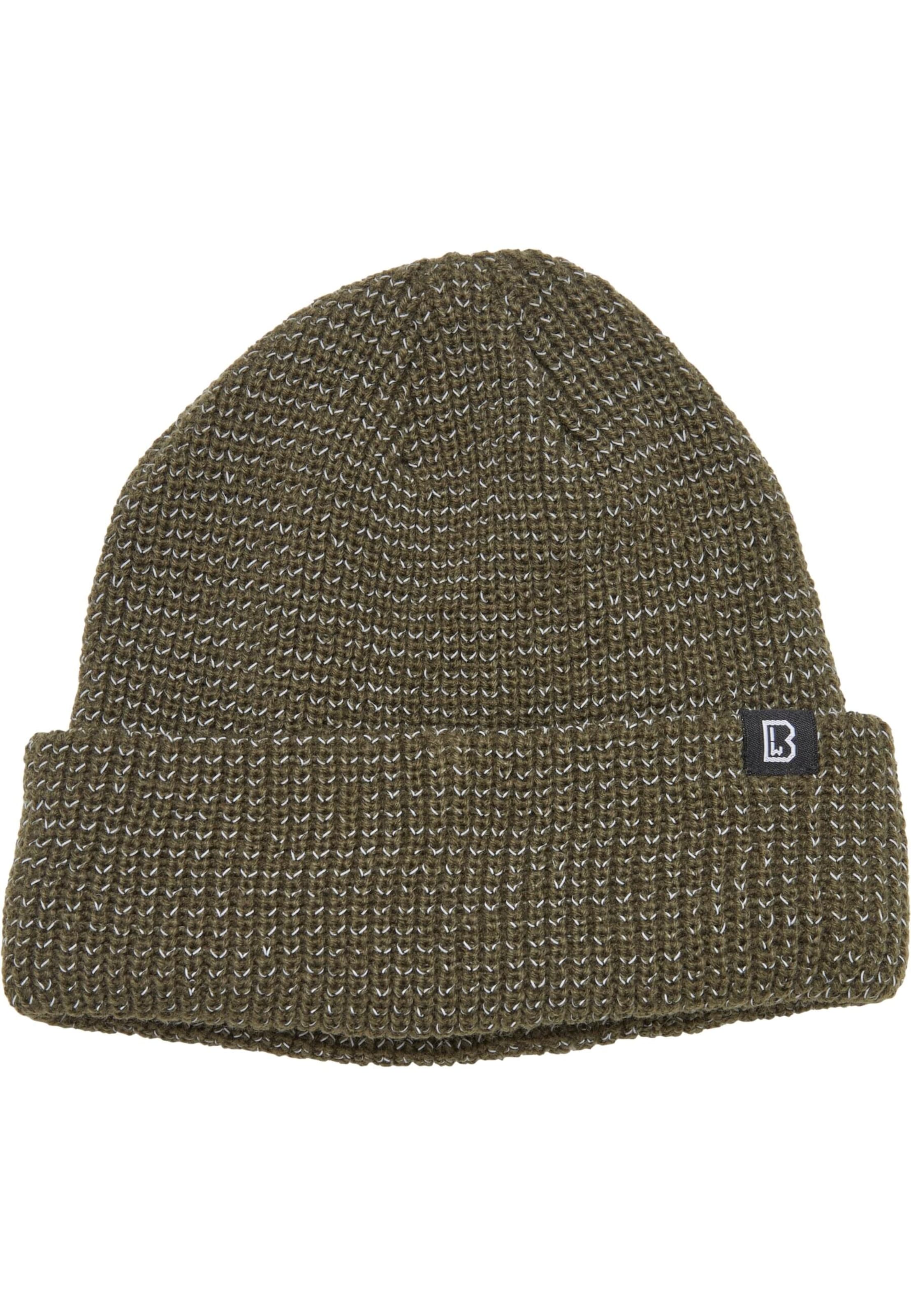 Berretto di Brandit in verde: frontale