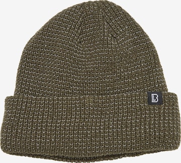 Bonnet Brandit en vert : devant