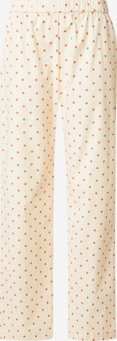 BeckSöndergaard Pajama Pants in Orange: front