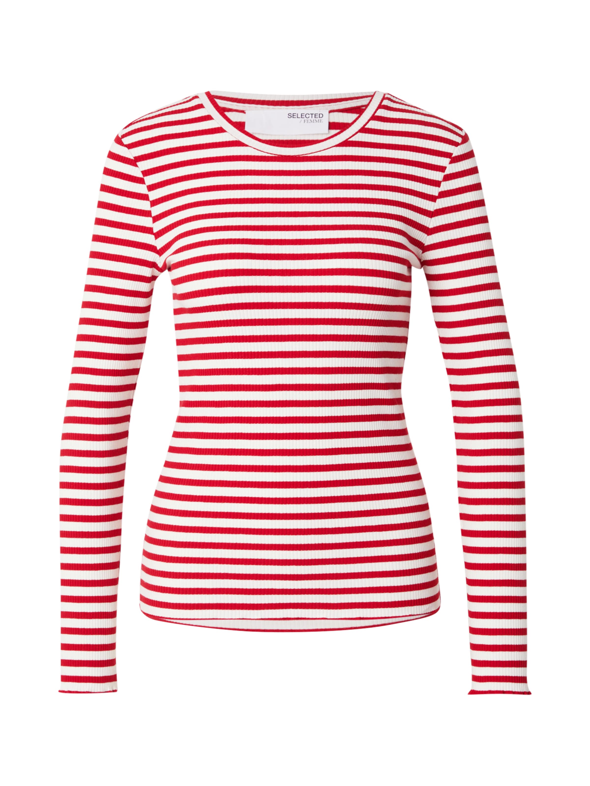 raudona SELECTED Marškinėliai 'SLFAnna': priekis