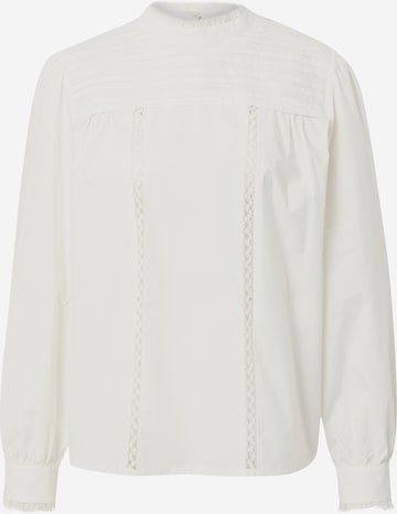 Weekend Max Mara Bluse 'LARINGE' i hvid: forside