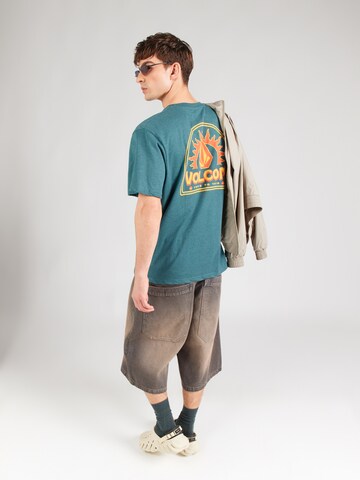 Volcom Tričko 'SOLSTICE' – zelená