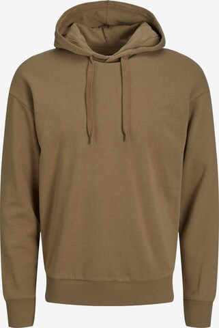 JACK & JONES Sweatshirt 'Billy' in Bruin: voorkant