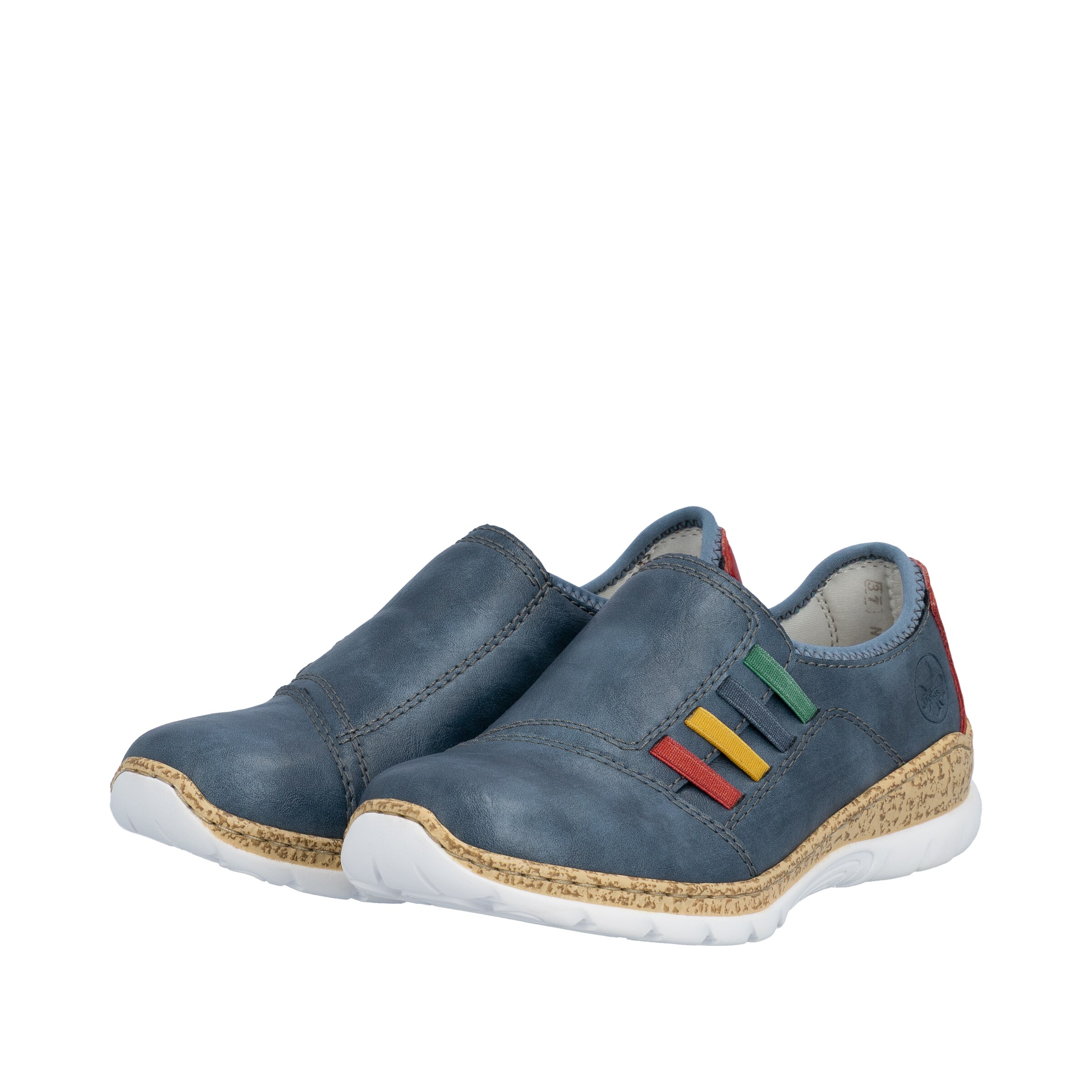 Chaussure basse Rieker en bleu