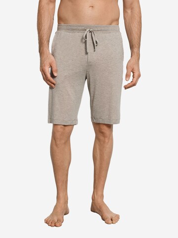 Hanro Pyjamashorts ' Casuals ' in Beige: Vorderseite