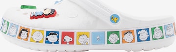 balta Crocs Klumpės 'Peanuts': priekis