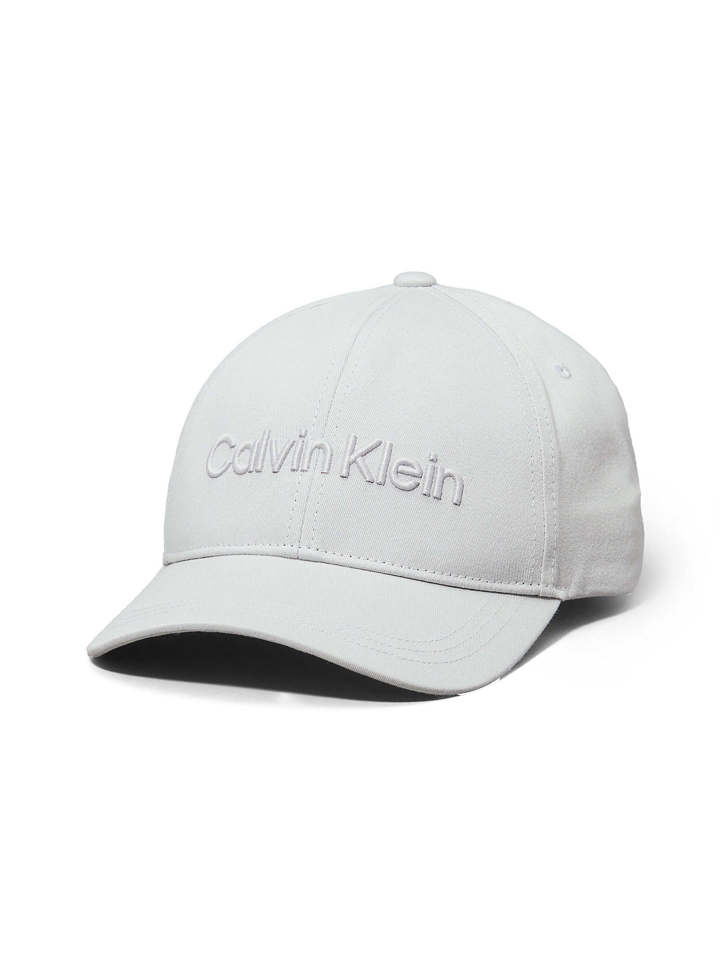 Casquette Calvin Klein en gris : devant