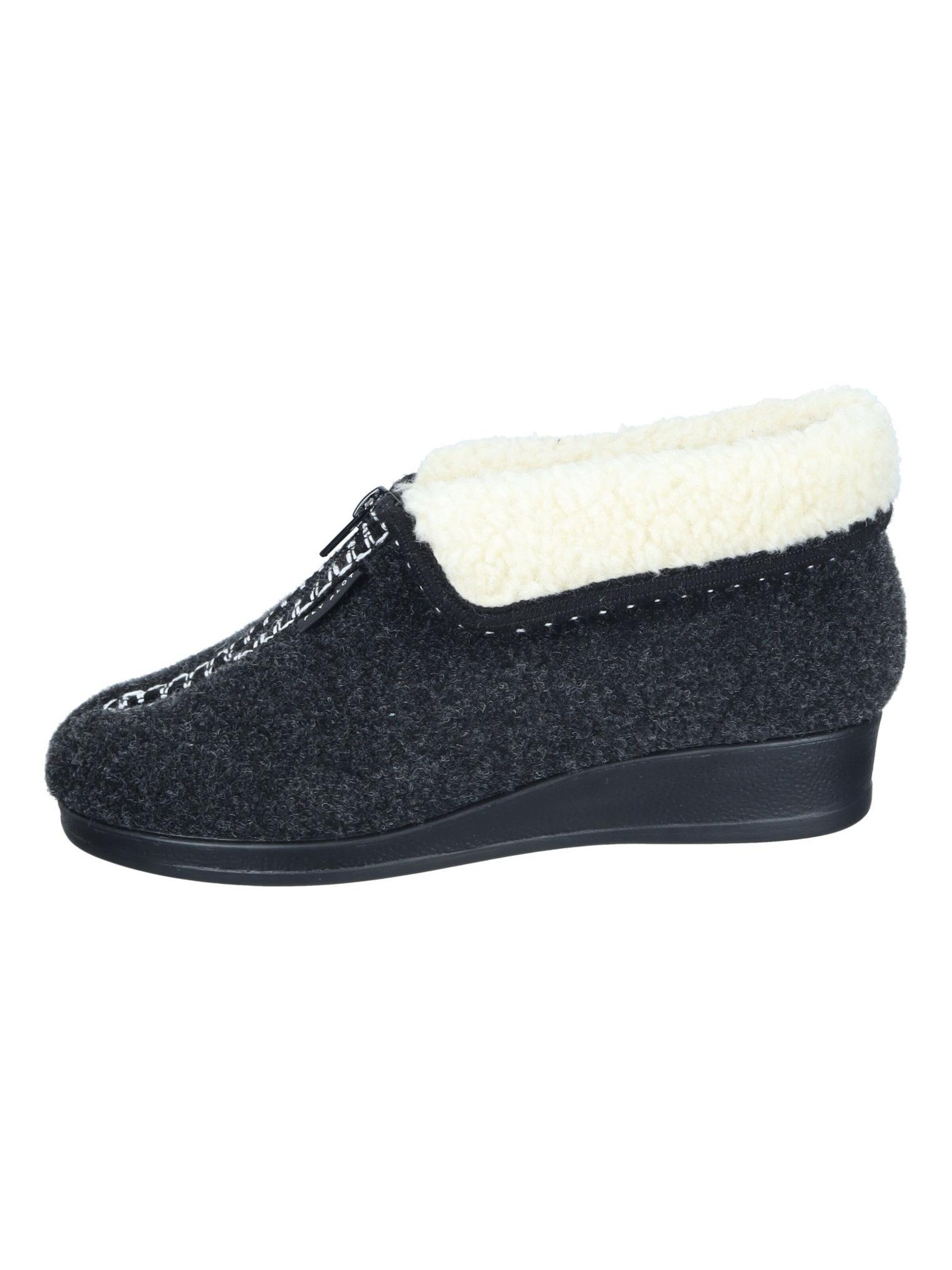 FLY FLOT Slippers 'Hausschuhe' in Black