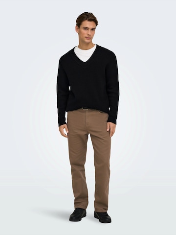 Pullover 'ONSSKY' di Only & Sons in nero