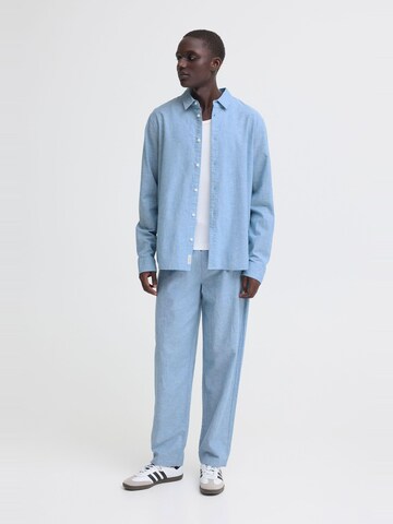 Loosefit Pantalon chino ' BHAban Linen Mix ' BLEND en bleu