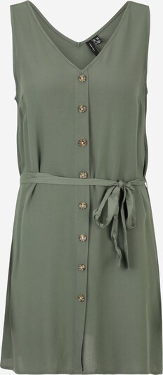 Vero Moda Petite Robe-chemise 'BUMPY' en vert foncé, Vue avec produit