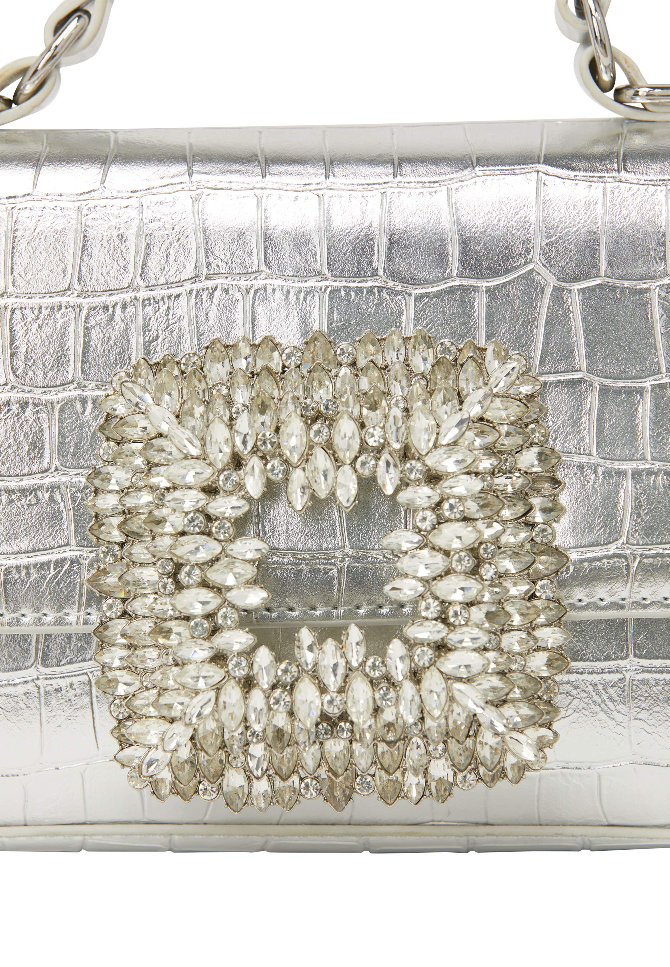 faina Handbag in Silver