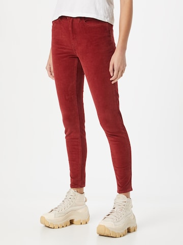 Skinny Jeans '721 High Rise Skinny' di LEVI'S ® in rosso: frontale