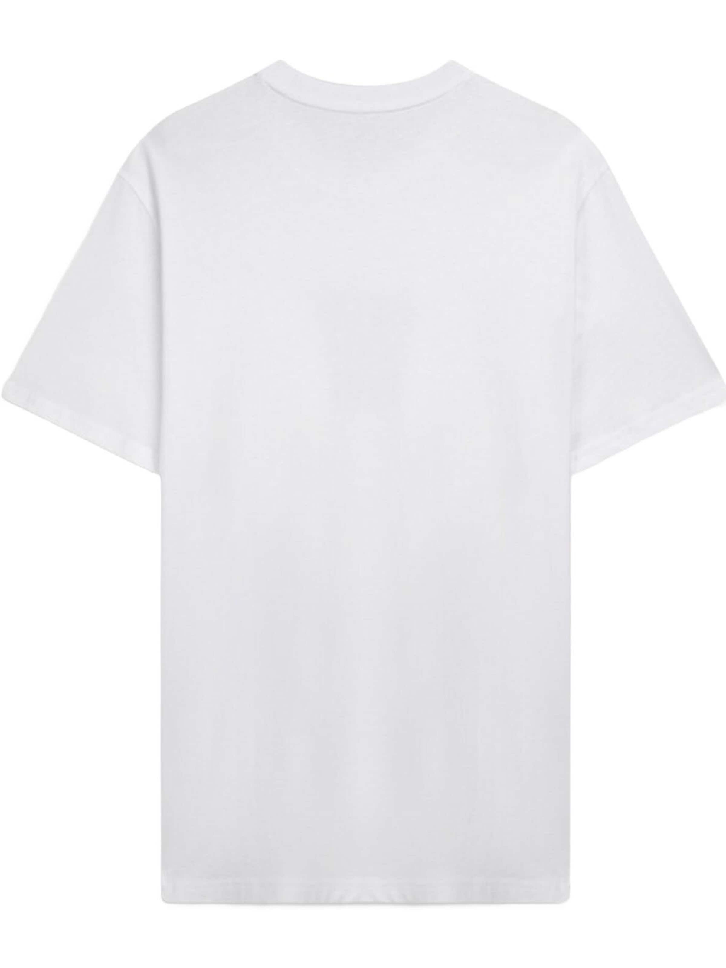 T-Shirt 'Minimal Print T-Shirt' LTB Jeans en blanc : devant