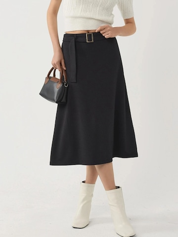 Busem - Saia em preto: frente