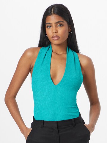 Monki Top in Green: front