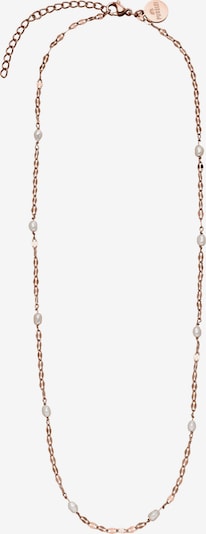 PURELEI Necklace 'Delicate Pearl' in Rose gold / White, Item view