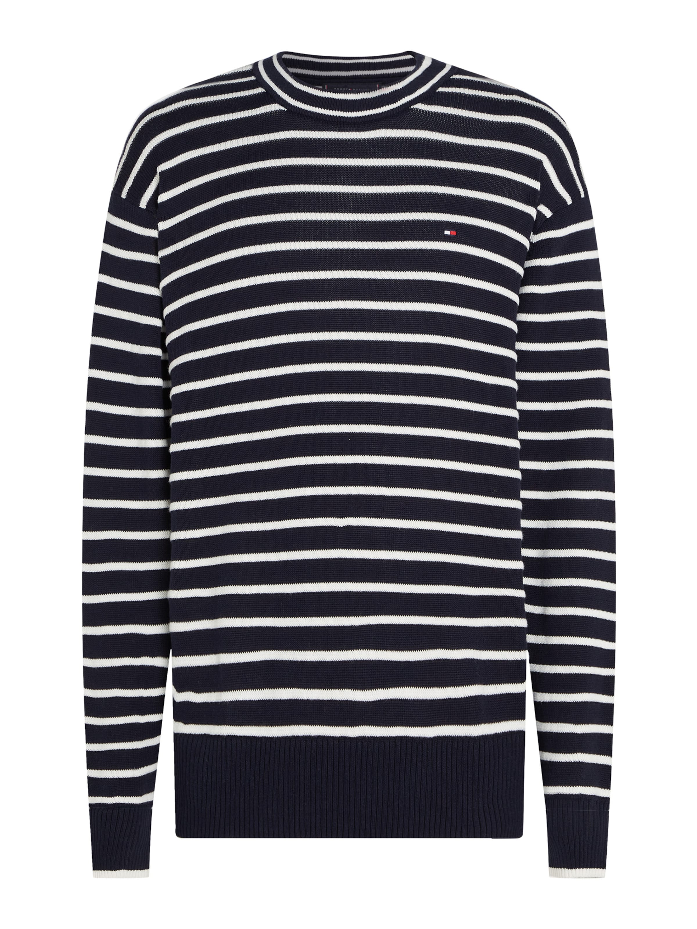 TOMMY HILFIGER - Pullover 'Breton' em azul: frente