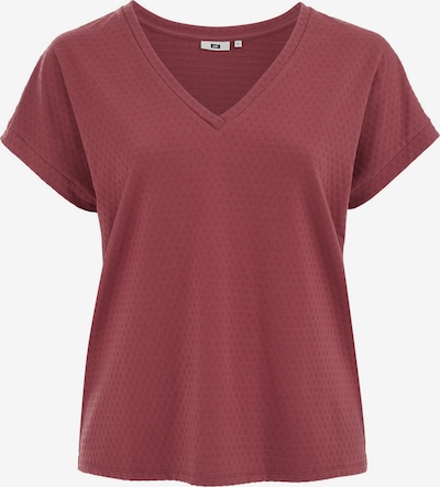 WE Fashion Paita värissä burgundin punainen, Tuotenäkymä