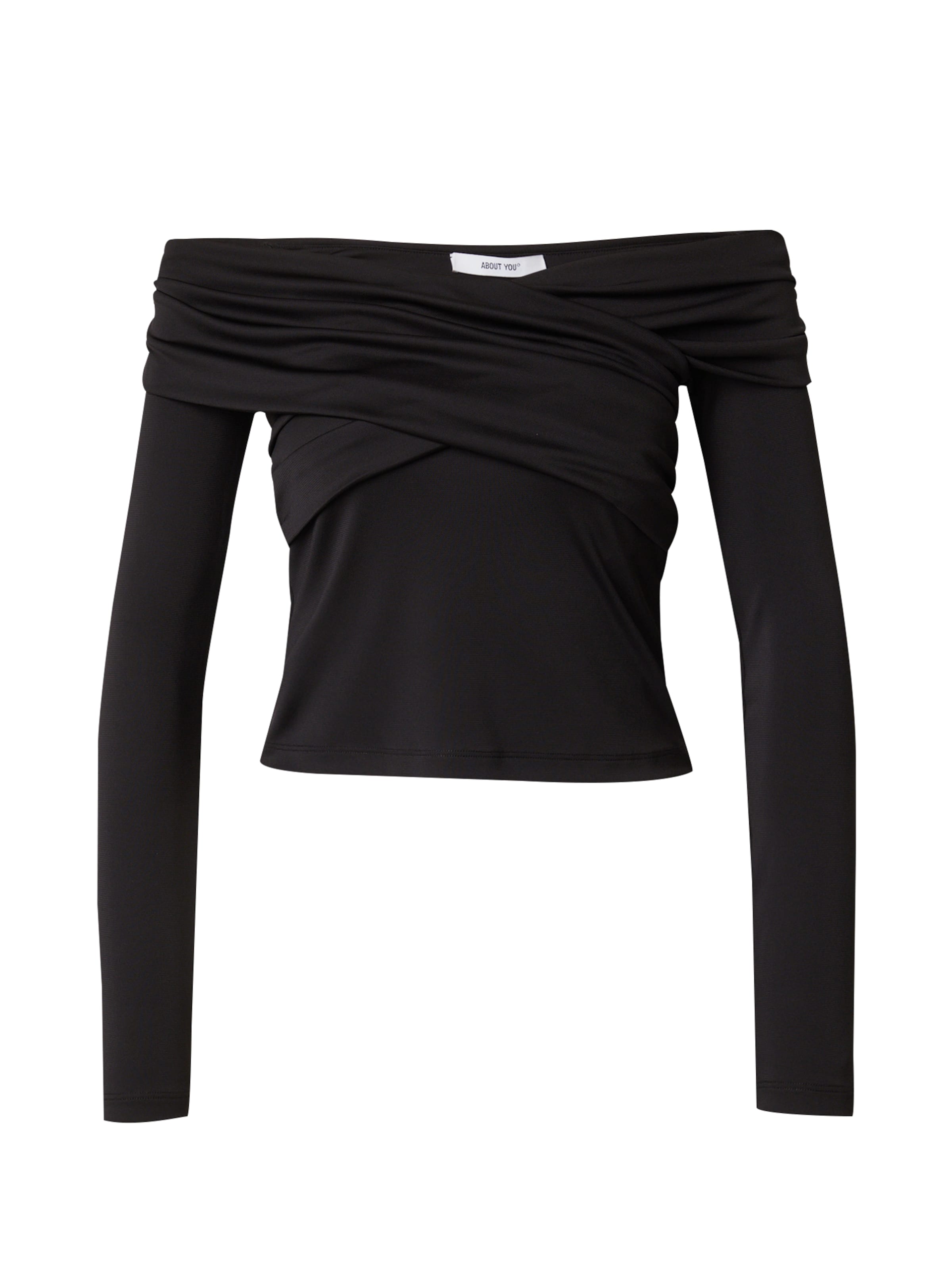 ABOUT YOU Tričko 'Rhonda' – černá: přední strana