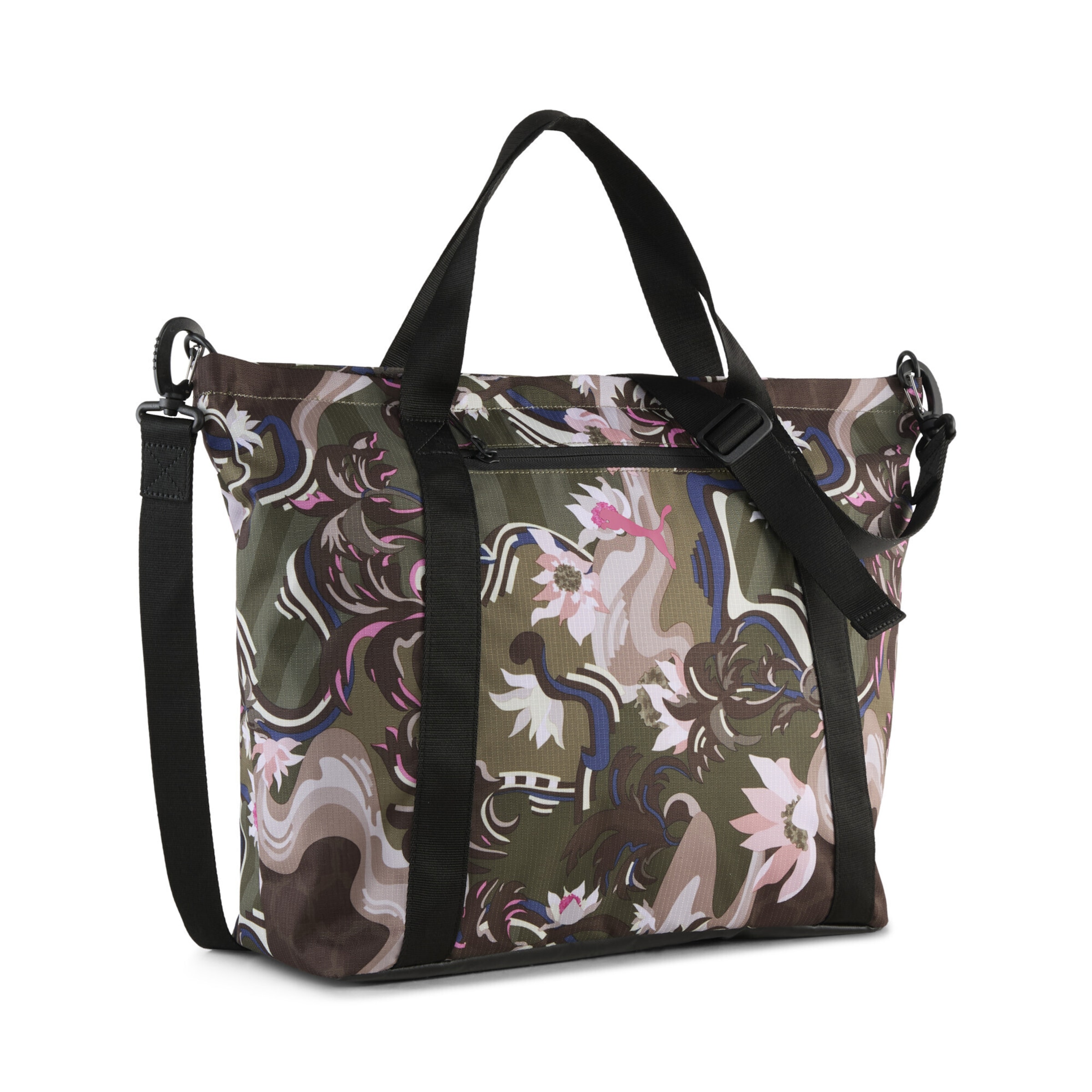 Sac de sport 'Essentials' PUMA en vert : devant