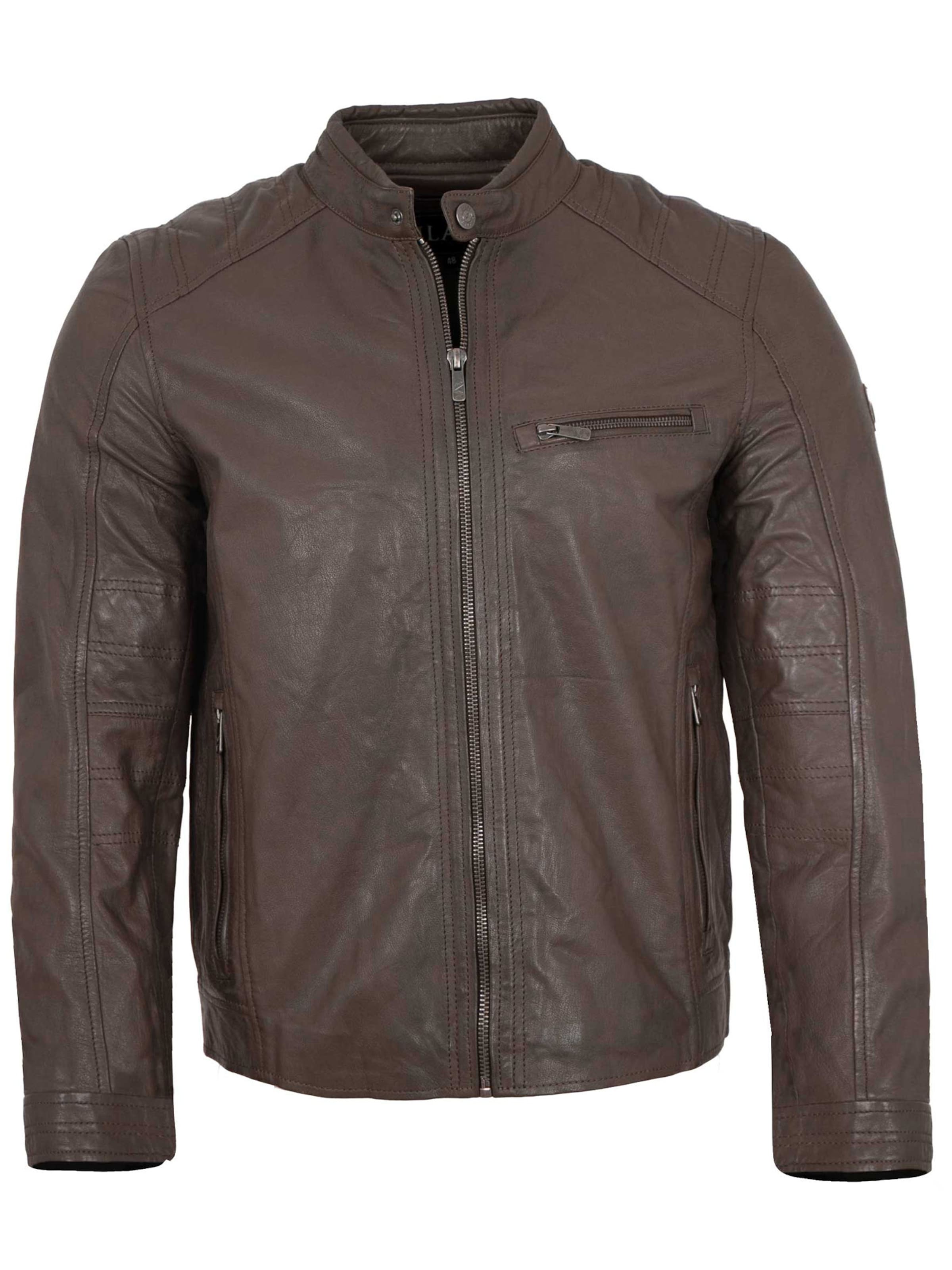 Jilani Übergangsjacke 'Riga'‌‌‌‌‌‌ in Braun: Vorderseite