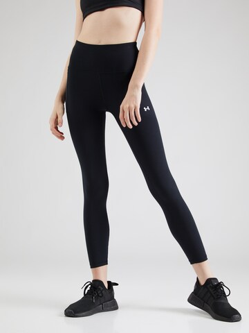 Skinny Pantaloni sportivi 'Motion EMEA' di UNDER ARMOUR in nero: frontale