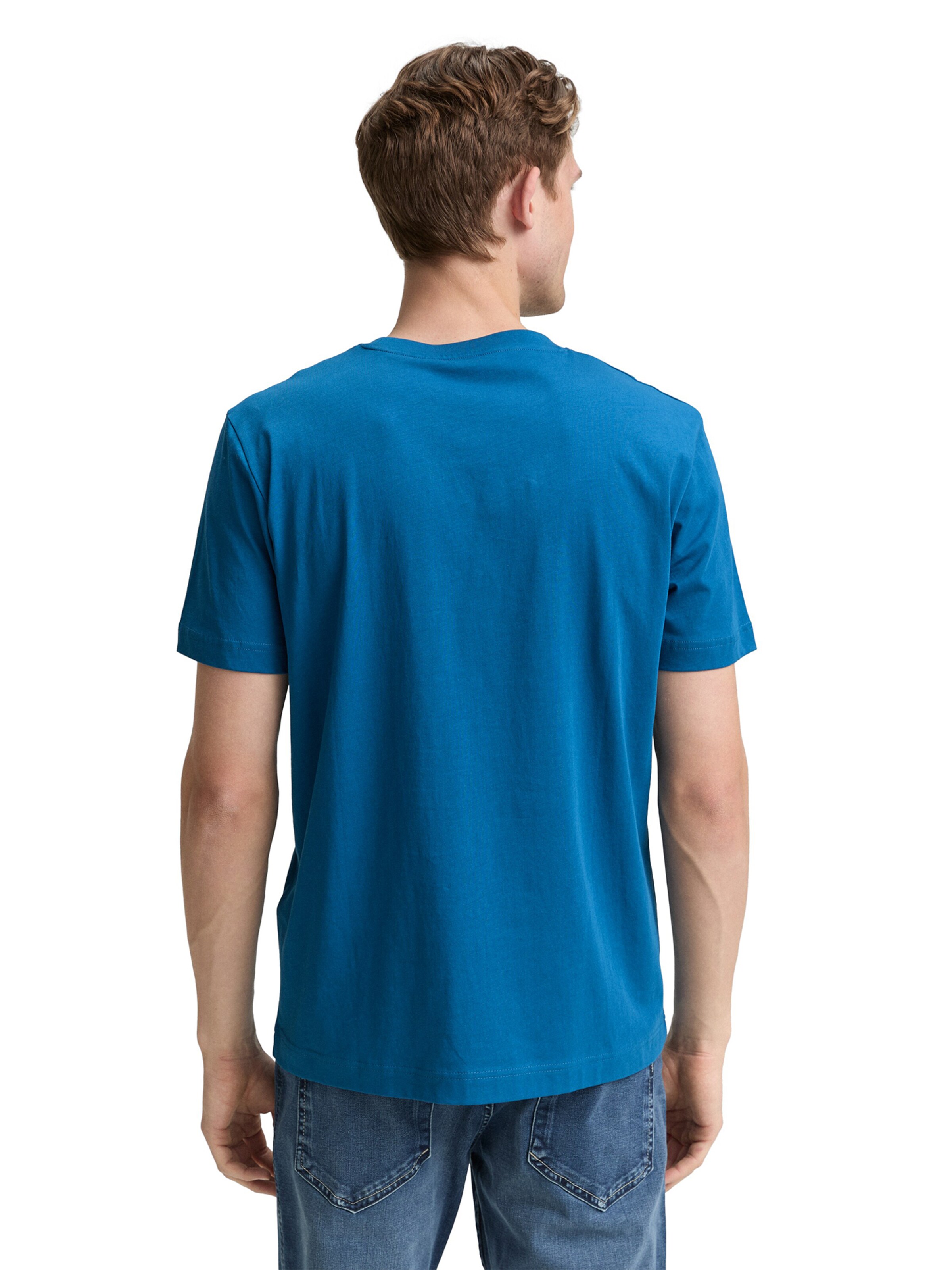 TOM TAILOR Тениска в синьо