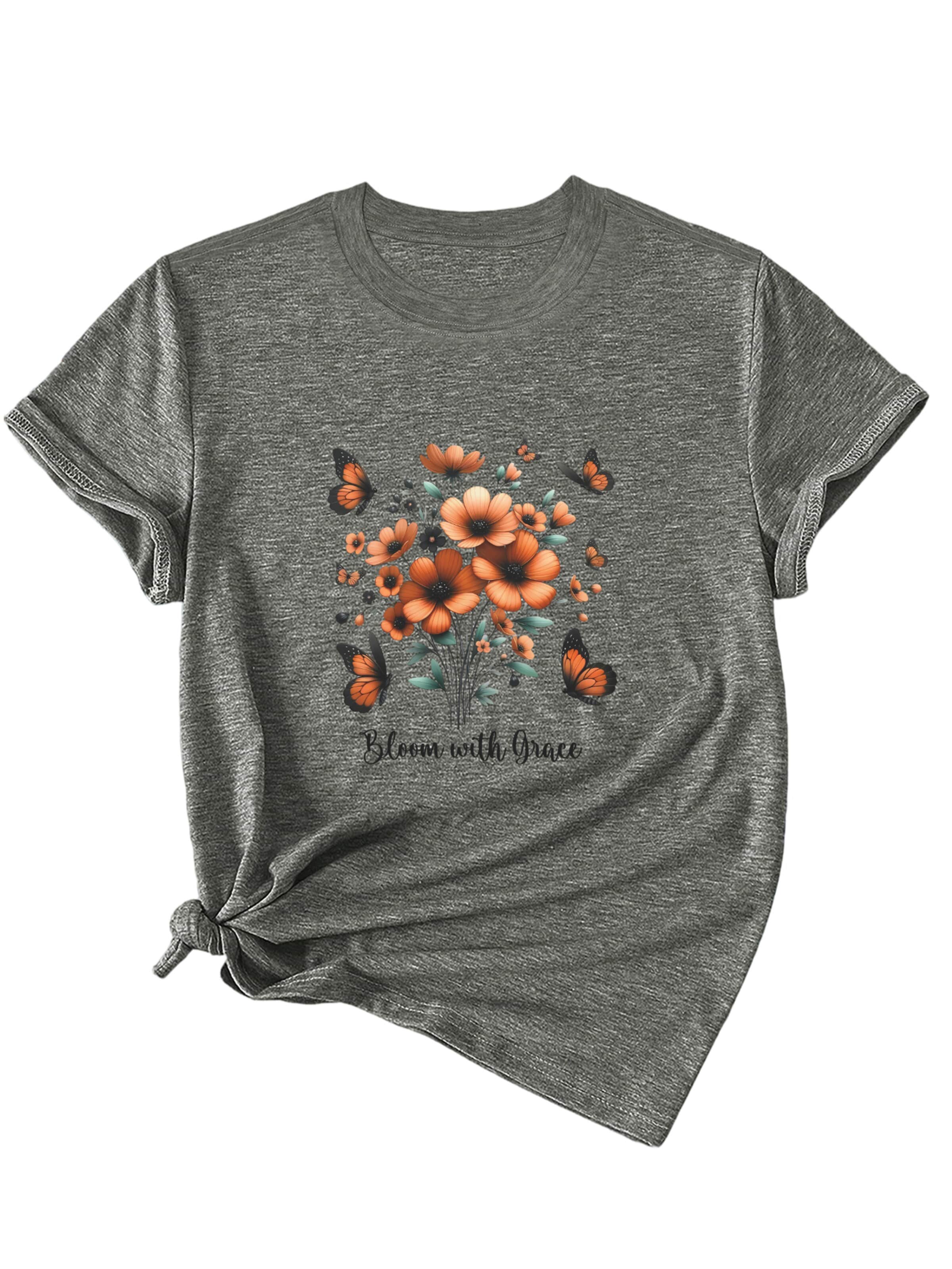 T-shirt GORHEY en gris : devant