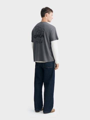 T-Shirt 'AARON' Thinking MU en gris