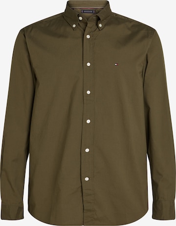 TOMMY HILFIGER Regular Fit Hemd 'Flex' in Blau: Vorderseite